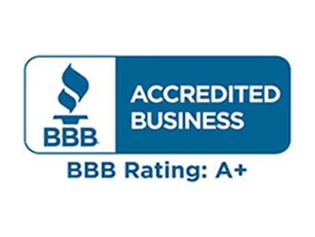 BBB Accredited Business, A+ rating