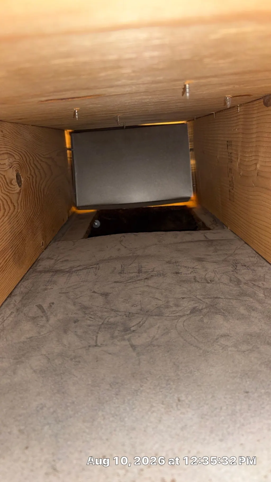 The same ductwork after Superior's cleaning — job 9