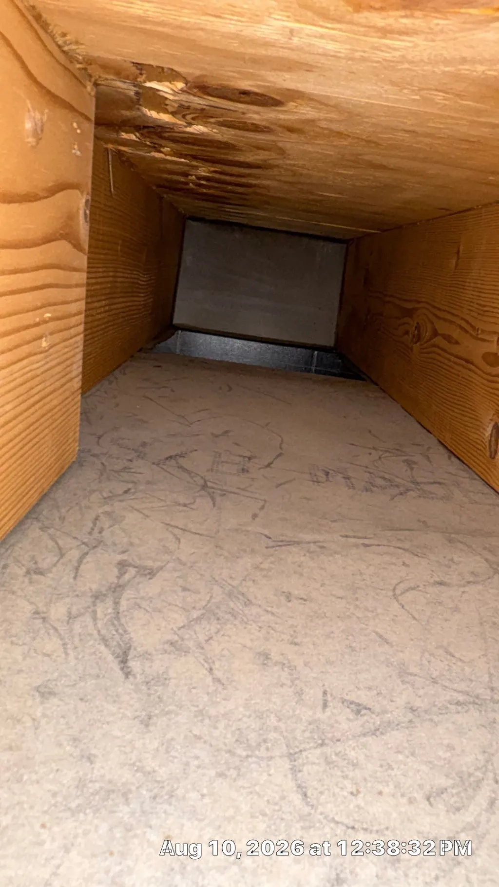 The same ductwork after Superior's cleaning — job 10