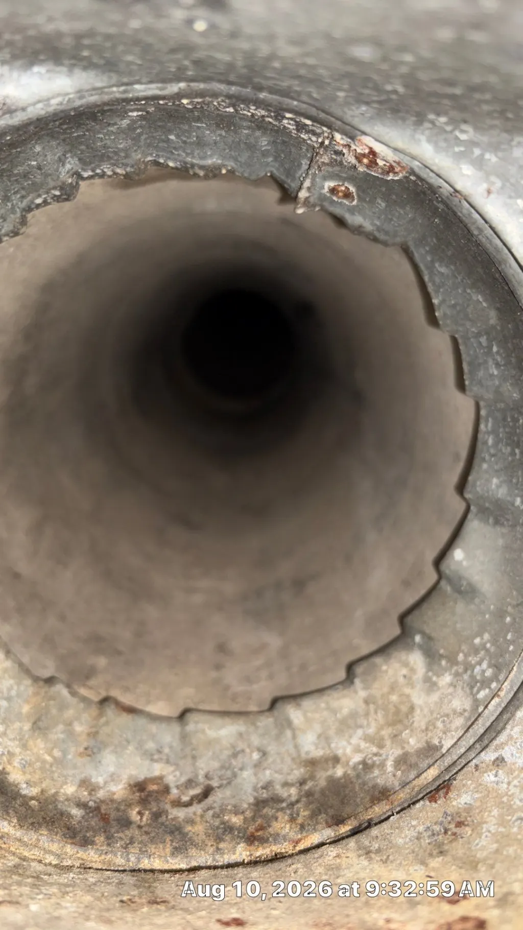 The same ductwork after Superior's cleaning — job 11
