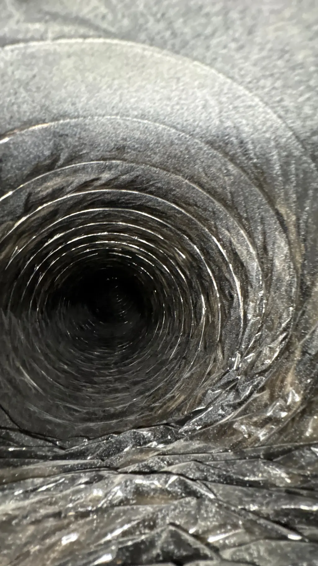 The same ductwork after Superior's cleaning — job 14