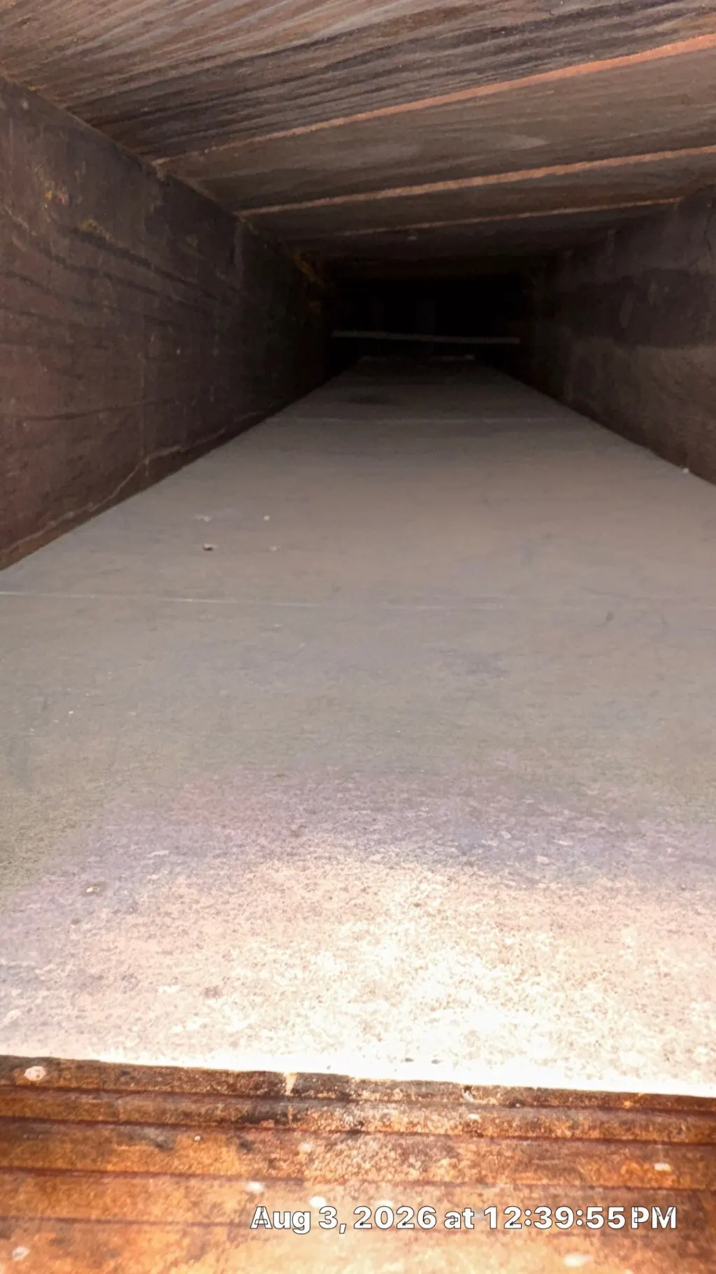 The same ductwork after Superior's cleaning — job 17