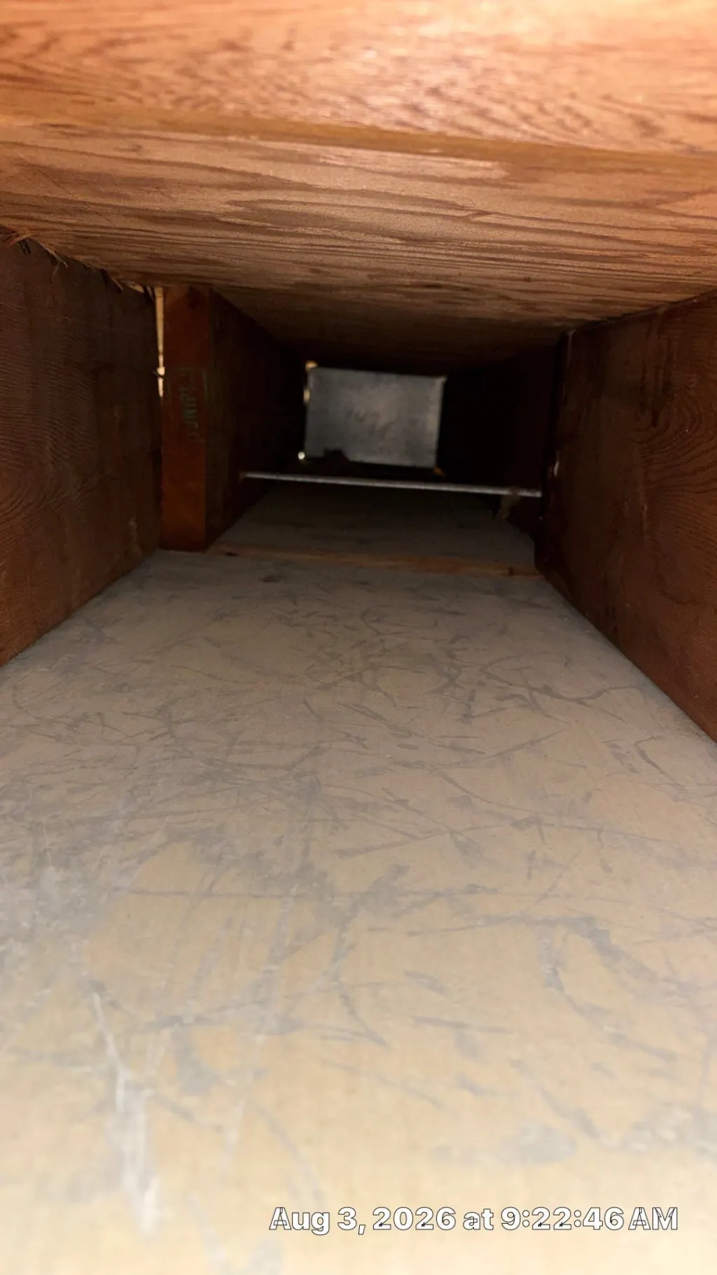 The same ductwork after Superior's cleaning — job 20