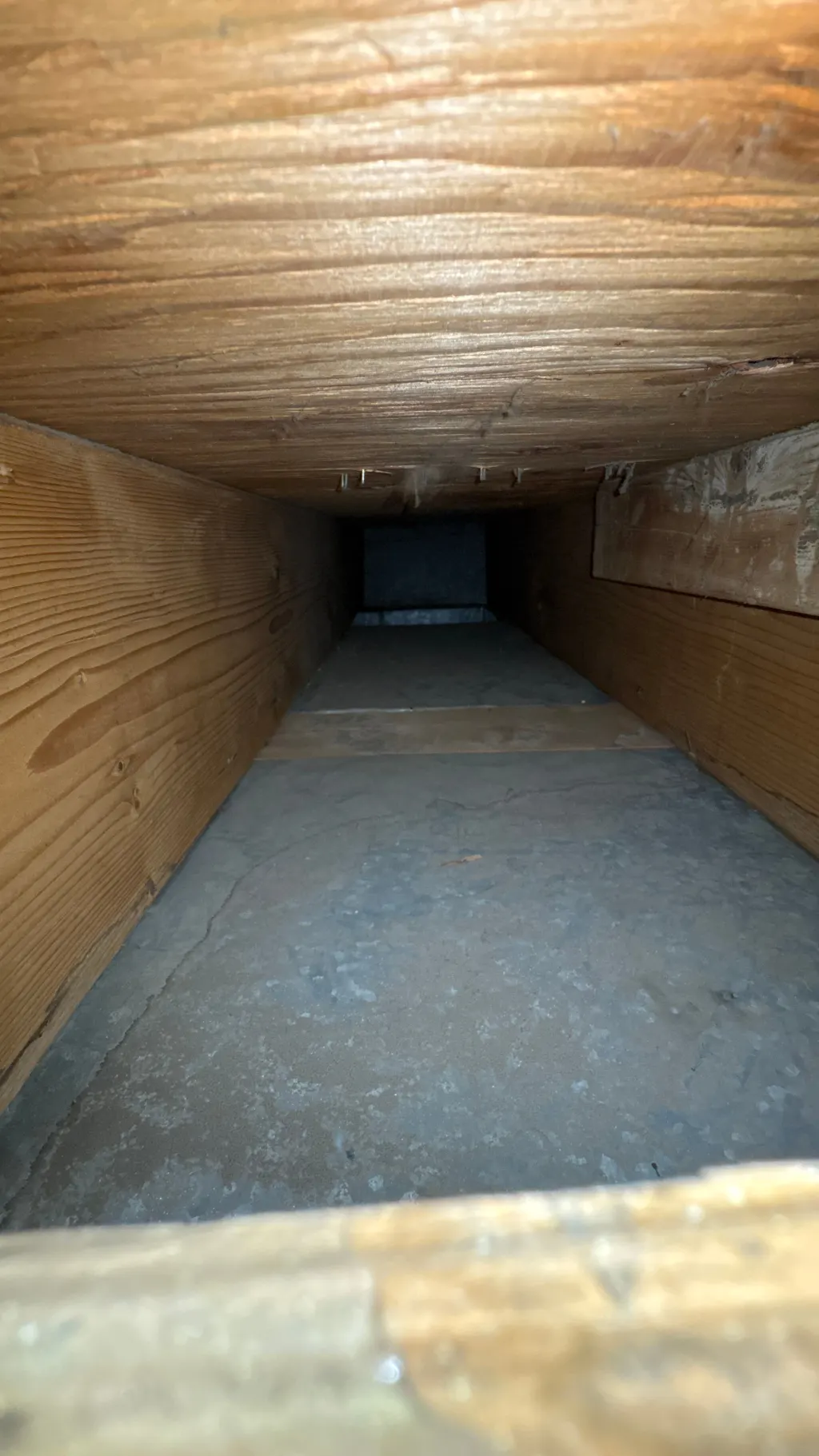 The same ductwork after Superior's cleaning — job 25